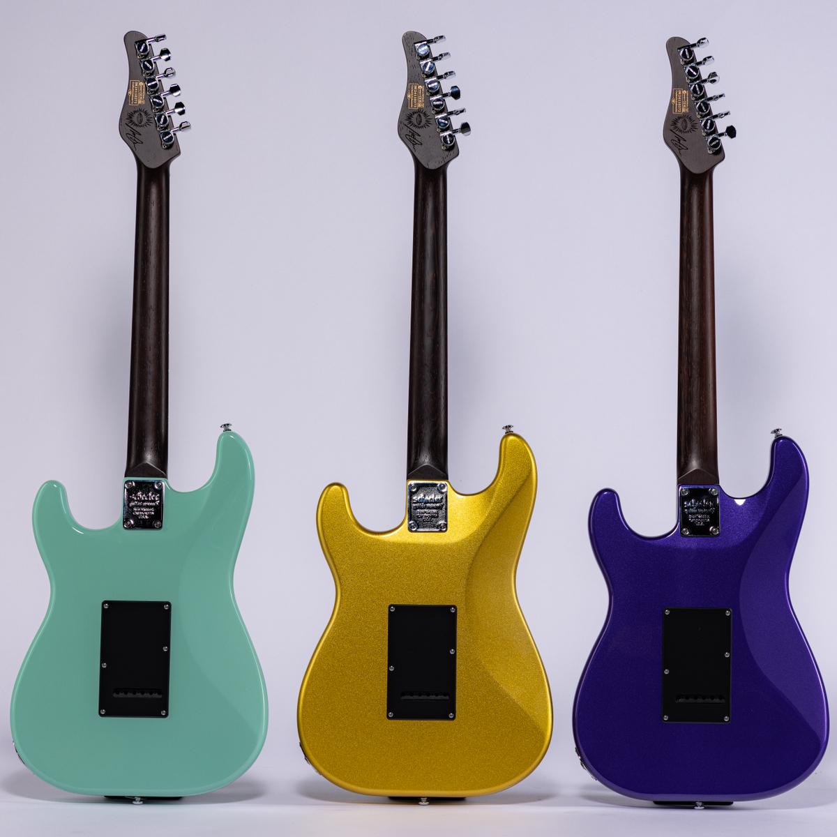 Schecter Nick Johnston Trad 10th Anniversary HSS Atomic Violet